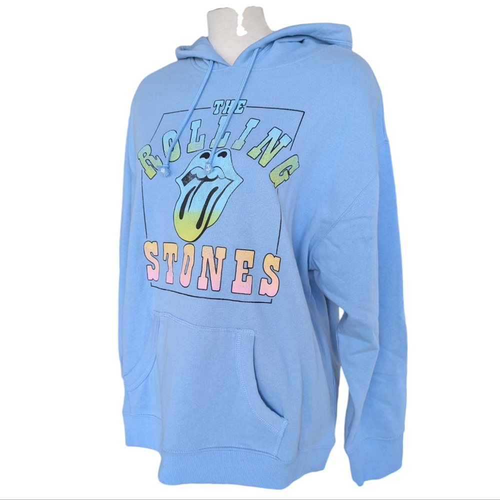 NWT Women's Rolling Stones Hooded Sweatshirt Size Medium (roomy) Hoodie